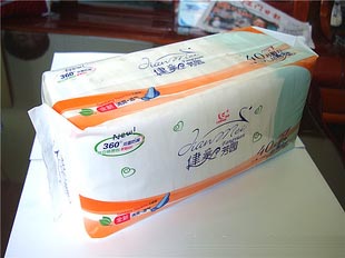 供應40片健美芳園日夜組合綿面衛生巾