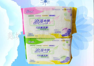 健康升級透氣舒適的勁爽衛生巾健康綠色高質量的衛生巾