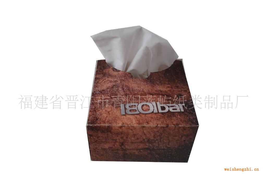 福蓮嶼紙業-專業定做廣告盒抽紙巾。荷包紙巾（木漿）