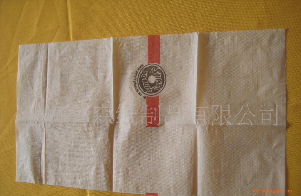 【衛生環保】進口原生木漿錯位折疊餐巾紙定牌餐巾紙歡迎訂購