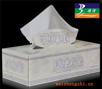 供應廣告盒抽紙巾,促銷紙巾，生活用紙巾，出口OEM定牌加工紙巾