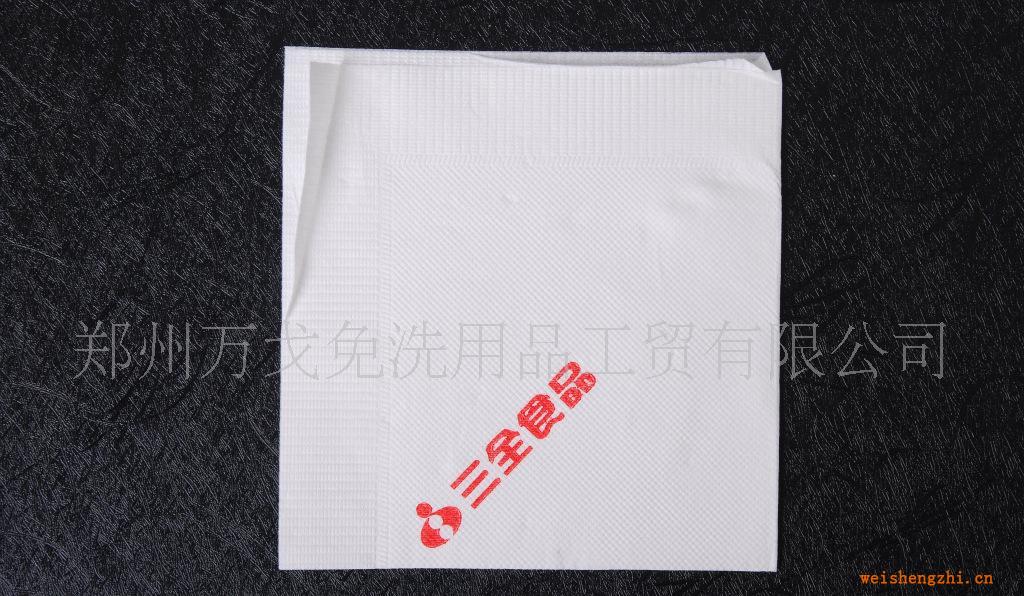 廠家專業訂制330雙層滿花酒店餐巾紙