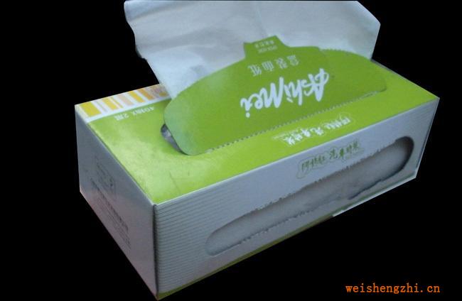 供應盒裝迷你廣告紙巾抽紙按客戶要求廣告加工定制來料加工