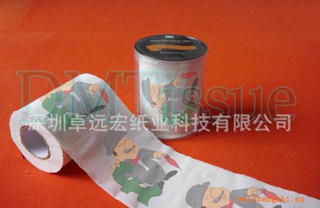 卡通英鎊印花衛生紙/印刷衛生紙