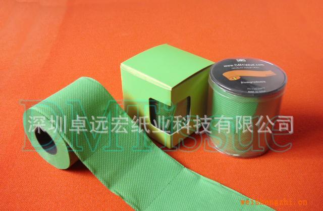 新穎彩色衛生紙/染色衛生紙/綠色衛生紙