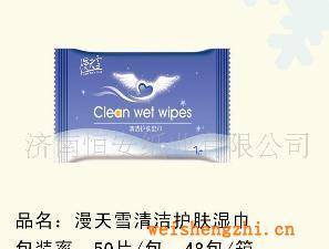 漫天雪無紡布護膚清潔濕巾（時尚裝）