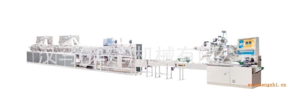 濕巾機生產(chǎn)廠家供應(yīng)HM-F2680全自動30-120片裝濕巾機