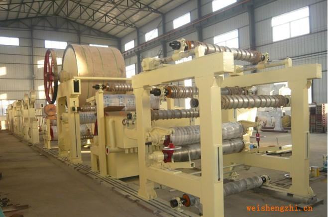 供應A4紙造紙機，2200mm型造紙設備，廢紙造紙機