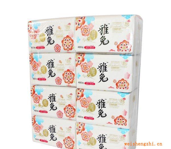 【廠家直銷】雅兔－花芯抽取式面紙，衛生紙，高級卷紙，紙巾