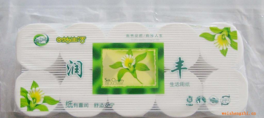 加工定做衛生紙喜潤之綠潤豐卷筒紙