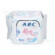 衛生巾/正品ABC超量吸棉柔衛生護墊163MM抗菌