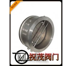 H76H-10C碳鋼對(duì)夾式止回閥